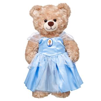 Dress your furry friend up as Princess Cinderella with the beautiful blue dress! The teddy bear size Cinderella Costume is a beautiful blue gown with a Princess Cinderella cameo.&copy; Disney