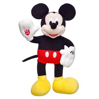 M-I-C-K-E-Y M-O-U-S-E! Cuddle up with Disney&#39;s Mickey Mouse, one of the best loved characters throughout the world! The Mickey Mouse furry friend features his famous red shorts, white gloves and yellow shoes. Add his classic tuxedo to complete Mickey&#39;s formal look!&copy; Disney