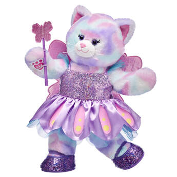 Pastel Swirl Kitty Butterfly Fairy Sequin Gift Set, , hi-res