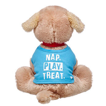 Let your Promise Pet&#39;s T-shirt do all the talking! With &quot;Nap. Play. Treat.&quot; in white lettering on the front, the cute graphic on this light blue tee is a playful description of what pets do best! No matter what type of fun your furry friend is having, this T-shirt is an adorable addition to any Promise Pet&#39;s wardrobe.