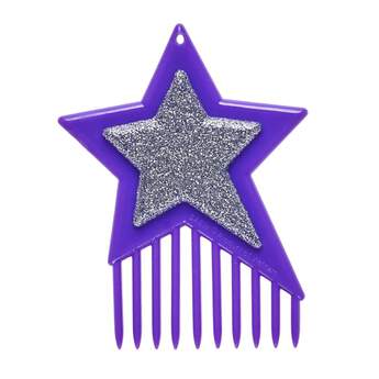 Keep your Honey Girls looking their absolute best with this fun hairbrush! This purple and silver brush is in the shape of the Honey Girls&#39; star logo and is the perfect size for brushing their colourful hair!