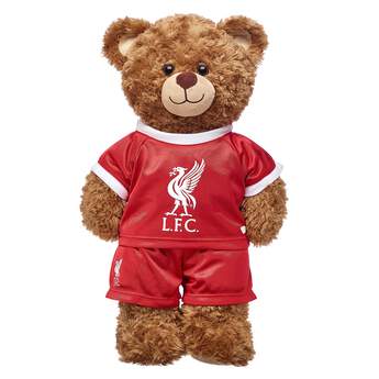 Cheer on Liverpool by dressing your furry friend in this Liverpool Football Club kit. This red kit includes a jersey and a matching pair of shorts.