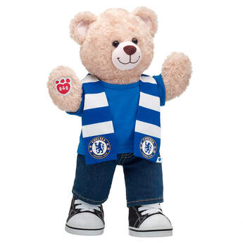 Happy Hugs Teddy Chelsea F.C. Scarf Gift Set, , hi-res