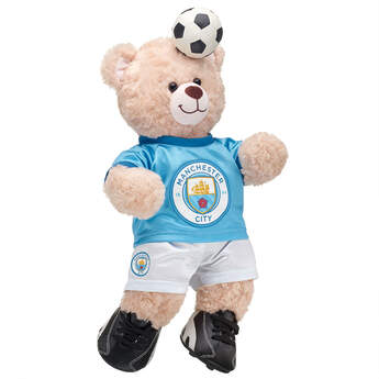 Happy Hugs Teddy Manchester City F.C. Gift Set, , hi-res