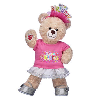 Happy Hugs Teddy Pink Birthday Gift Set, , hi-res