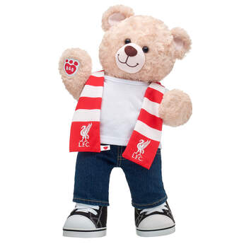 Happy Hugs Teddy Liverpool F.C. Scarf Gift Set, , hi-res