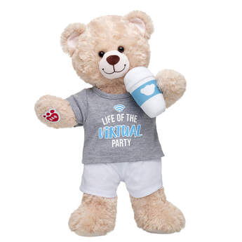 Online Exclusive Happy Hugs Teddy Virtual Party Gift Set, , hi-res