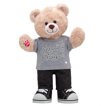 Online Exclusive Happy Hugs Teddy Sending Hugs Gift Set, , hi-res
