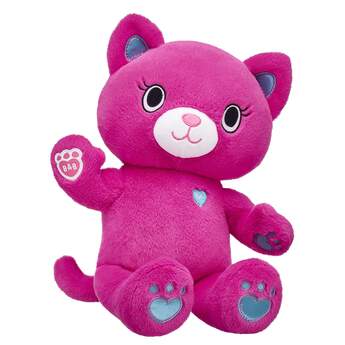 Meet Catlynn! This colorful Kabu kawaii kitten has bright pink fur, blue paw pads and loves all things sports and fitness. Choose cool Kabu outfits.