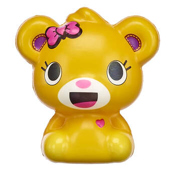 Adventure through the town of Pawston with this adorable Kabu Bearnice kawaii squishy! Bearnice is a friendly and funny member of the Kabu crew. This little golden bear is made of super squishy material! Shop online or in store at Build-A-Bear Workshop!