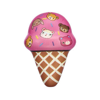 Have scoops of fun with this cute kawaii ice cream cone squishy! The Kabu pals love a sweet treat - and this ice cream squishy makes a sweet addition to your kawaii collection! Shop online or in store at Build-A-Bear Workshop!