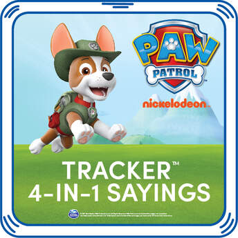 PAW Patrol Tracker 4-in-1 Sayings - Build-A-Bear Workshop&reg;