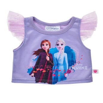 Disney Frozen 2 Purple T-Shirt - Build-A-Bear Workshop&reg;