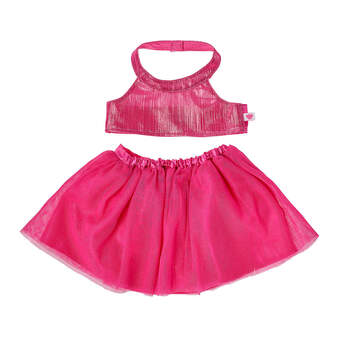 Online Exclusive Pink Dress 2 pc. - Build-A-Bear Workshop&reg;