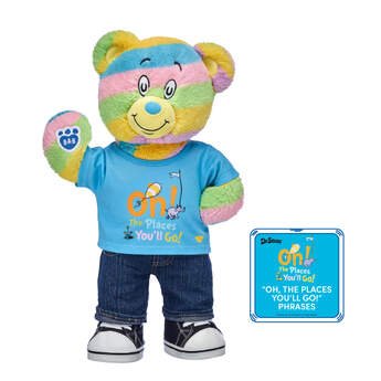 Oh, the Places You&#39;ll Go! Bear Gift Set with Sound, , hi-res
