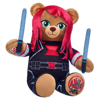 Online Exclusive Build-A-Bear as Black Widow - Build-A-Bear Workshop&reg;