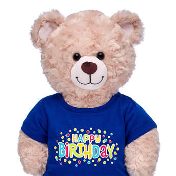Blue Happy Birthday T-Shirt - Build-A-Bear Workshop&reg;