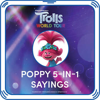 DreamWorks Trolls Poppy 5-in-1 Sayings - Build-A-Bear Workshop&reg;