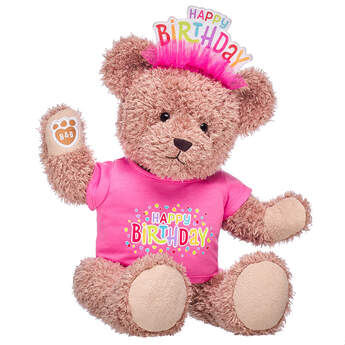 Online Exclusive Everlasting Teddy Pink Birthday Gift Set, , hi-res