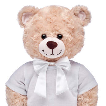 Online Exclusive White Gifting Bow - Build-A-Bear Workshop&reg;
