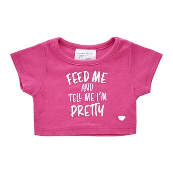 Online Exclusive Feed Me &amp; Tell Me I&#39;m Pretty T-Shirt - Build-A-Bear Workshop&reg;