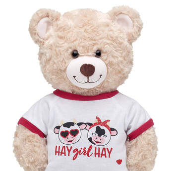 Online Exclusive Hay Girl Hay T-Shirt - Build-A-Bear Workshop&reg;