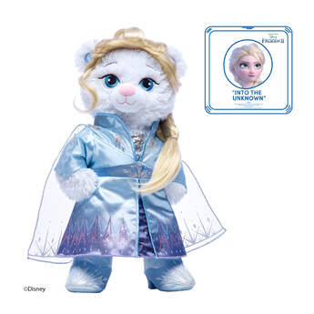Disney Frozen 2 Elsa Inspired Bear Travel Gift Set with Sound, , hi-res
