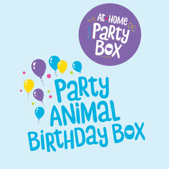 Party Animal Birthday Box &#40;Blue&#41; &ndash; 4 People, , hi-res