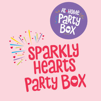 Sparkly Hearts Party Box &ndash; 4 People, , hi-res